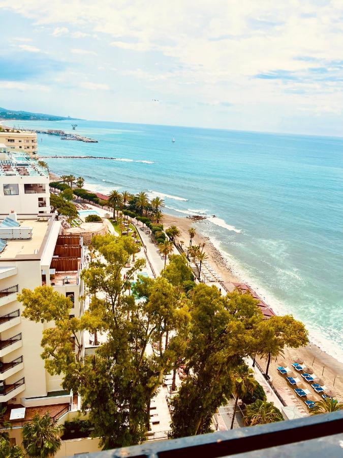 Apartamento Lujoso Y Moderno Vistas Panoramicas Al Mar Marbella Exterior photo